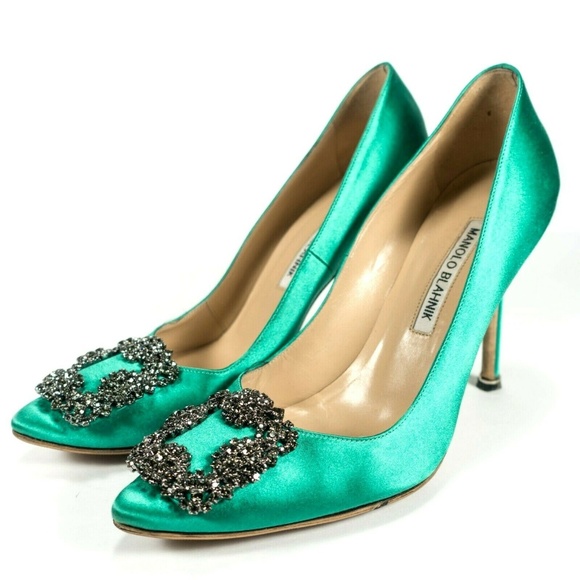 manolo blahnik hangisi green